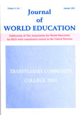 Journal of World Education