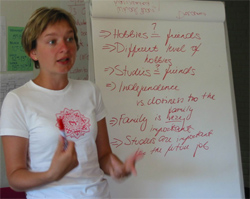 Linda introducing
